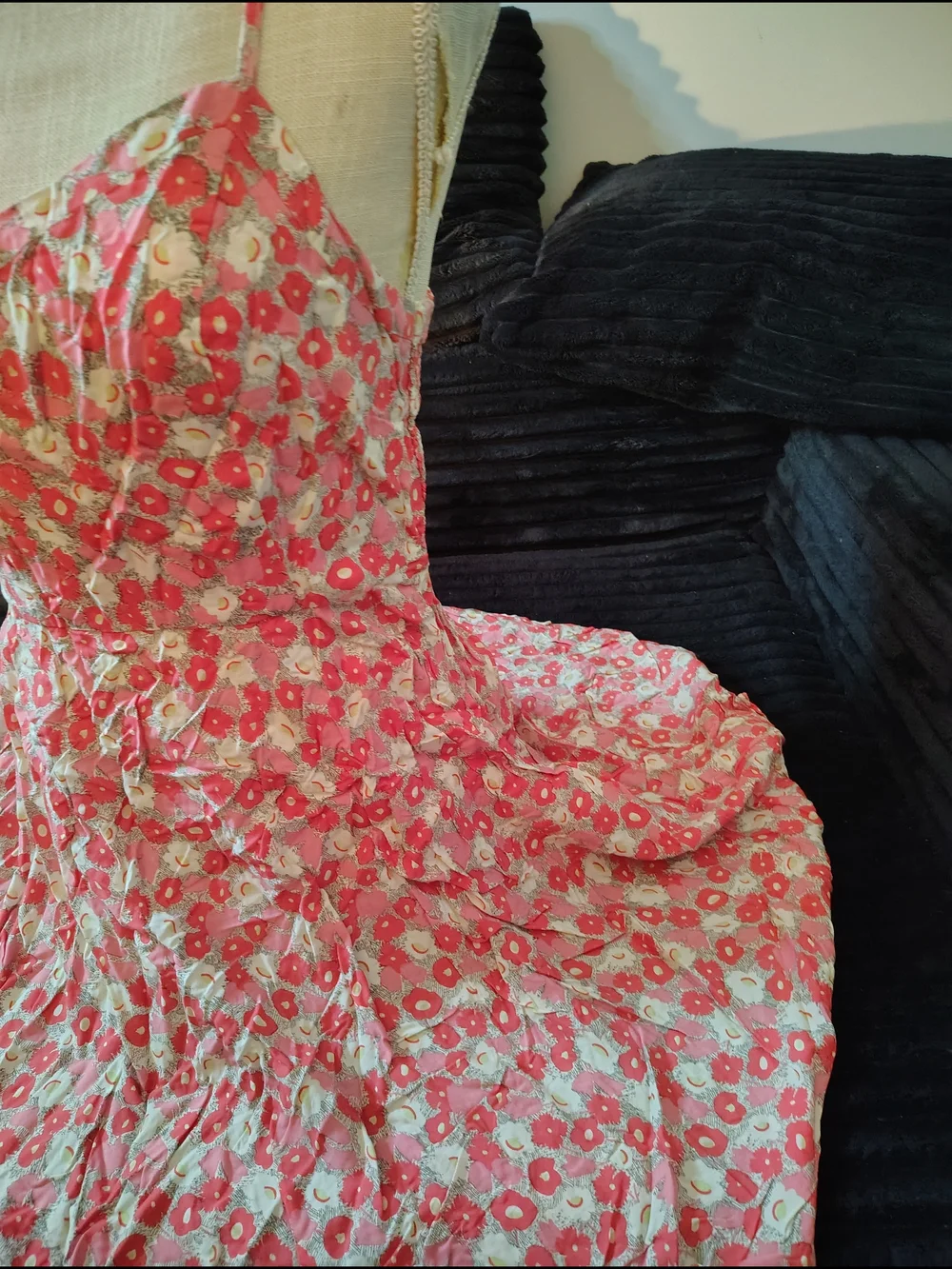 Old Navy Pink Floral Spaghetti-Strap Sundress